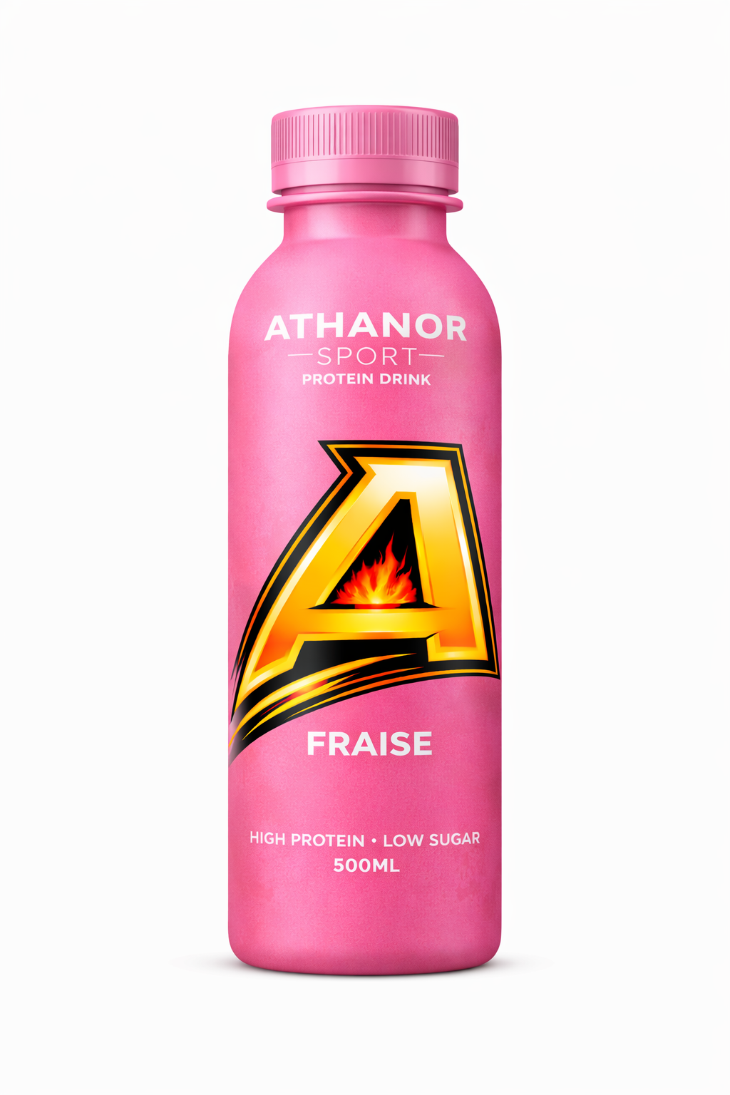 Boisson Protéine AthanorSport Fraise – Boisson Fitness Sport Muscle