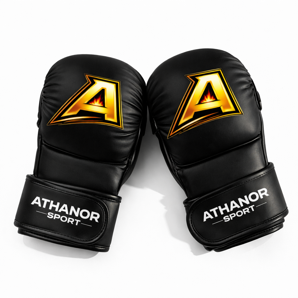 Gants MMA Athanor Sport - Noirs