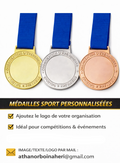 Médailles Personnalisées – Pour Compétitions & Organisations MMA