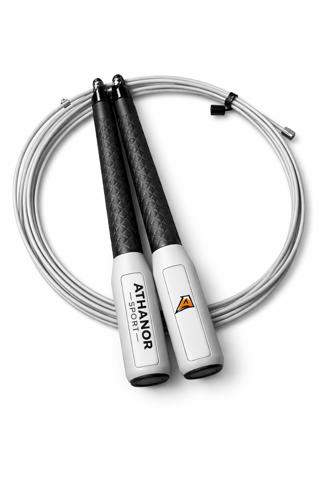 Corde à Sauter Réglable Premium – Cardio & Fitness – Poignées en Cuir