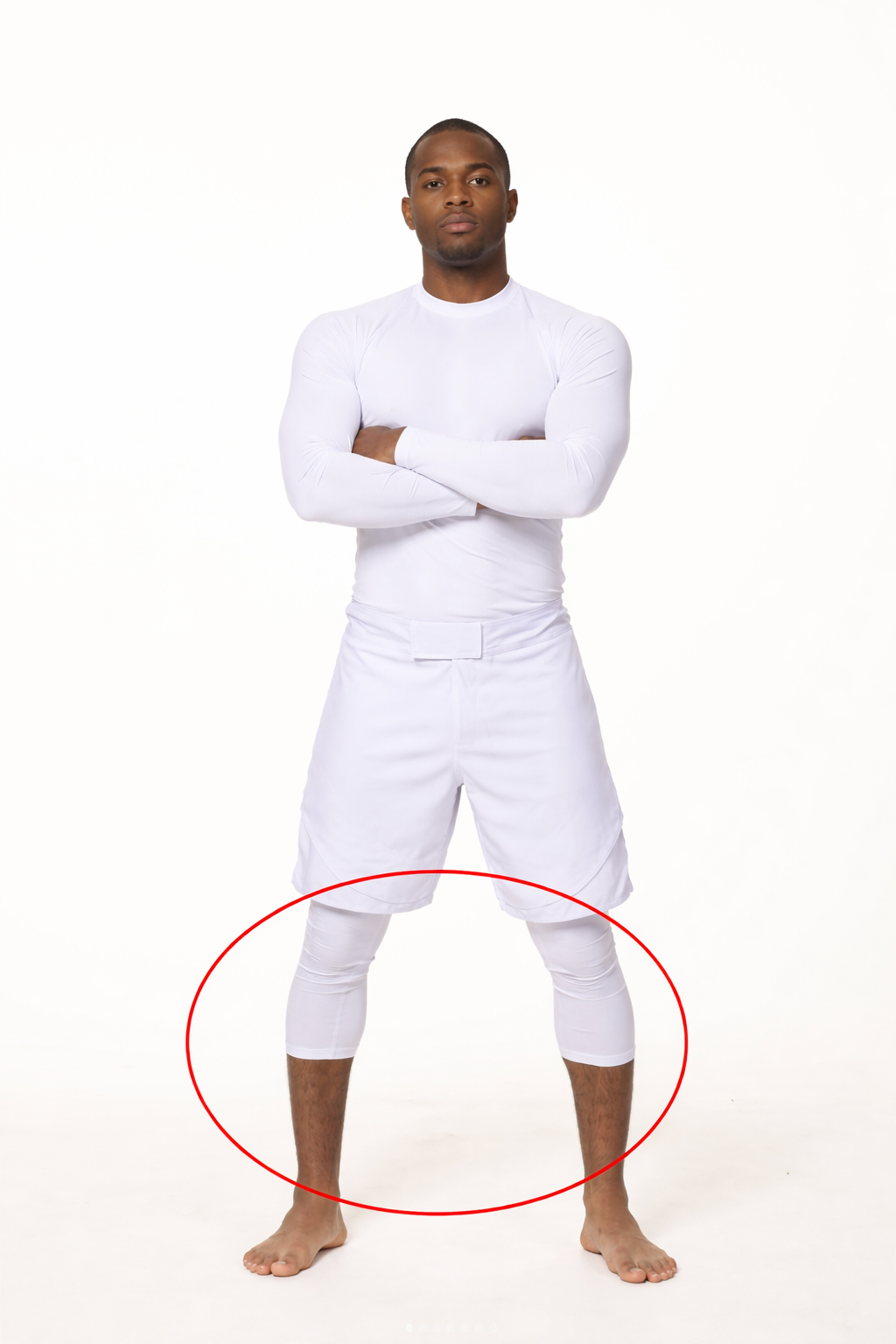 Collant de compression No-Gi – coupe 3/4
